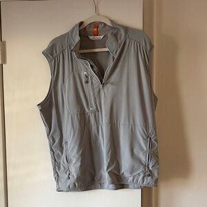 Peter Millar Light Gray Sleeveless Top